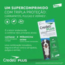 Antipulgas Credeli Plus Cães 2,8kg a 5,5kg 1 comprimido