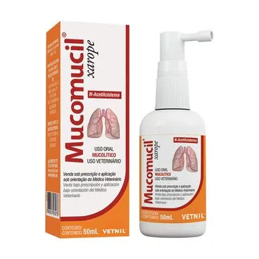 Mucomucil Xarope Expectorante Vetnil 50ml
