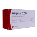 Antibiótico Aziplus 200 para Cães e Gatos 18 comprimidos