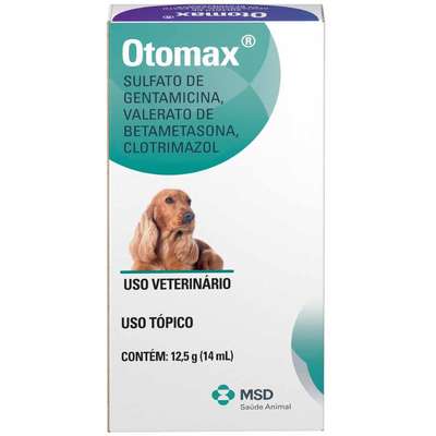 Otomax Solução Otológica para Cães 12,5g - 14ml
