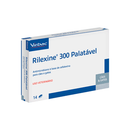 Rilexine 300mg Antimicrobiano para Cães e Gatos 14 comprimidos