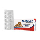 Anti-inflamatório Metilvet 10 Comprimidos Vetnil para Cães e Gatos 20mg