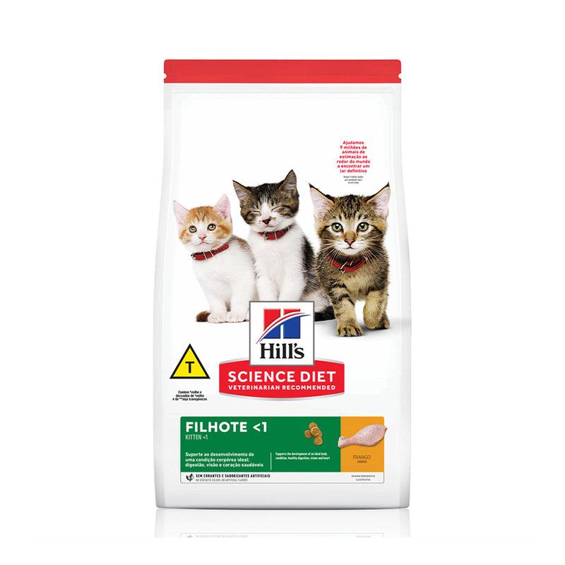 Ração Hill's Science Diet para Gatos Filhotes -1 Sabor Frango