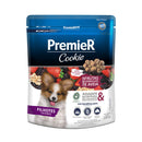 Biscoito Premier Cookie para Cães Filhotes Sabor Frutas Vermelhas e Aveia 250g