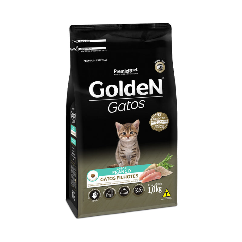 Ração Golden para Gatos Filhotes Sabor Frango