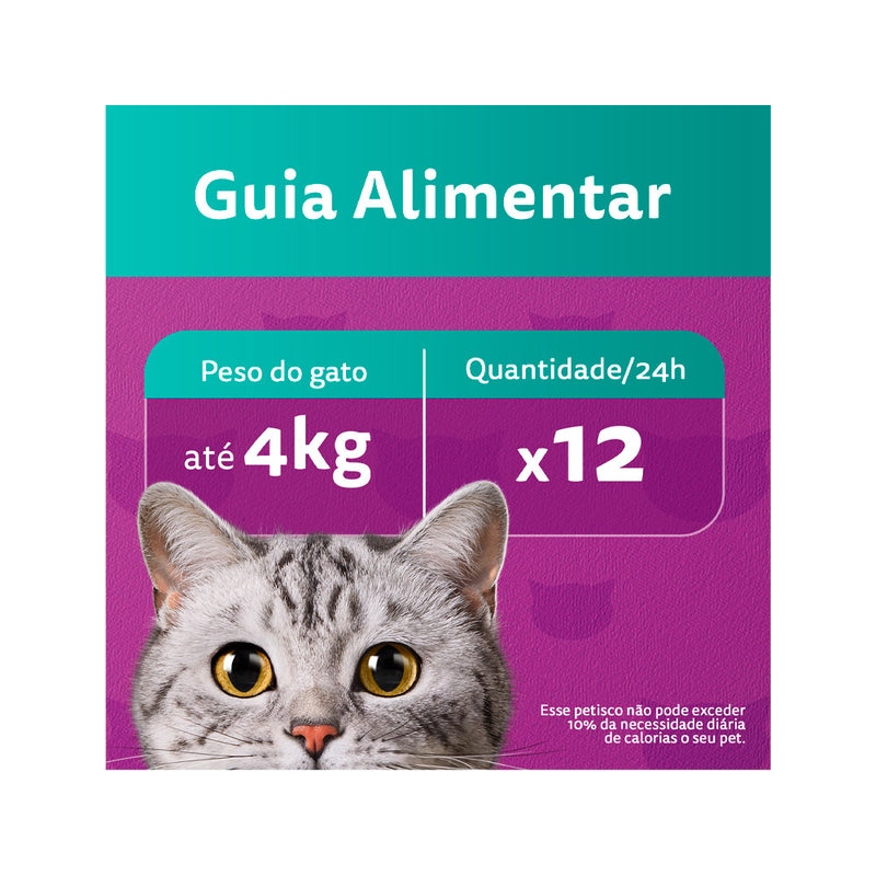 Petisco Whiskas Temptations Anti Bola de Pelo para Gatos Adultos