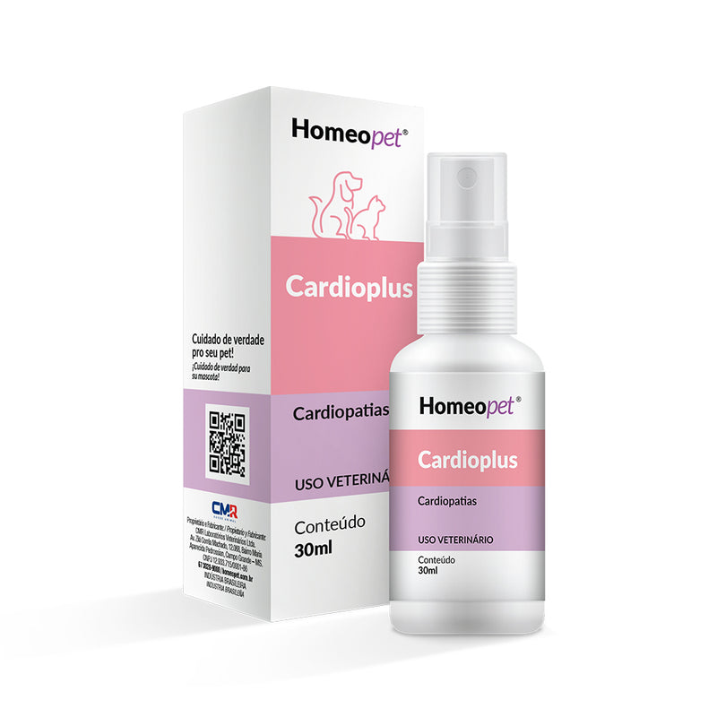 Cardioplus Medicamento Homeopático Homeopet para Cães e Gatos 30 ml