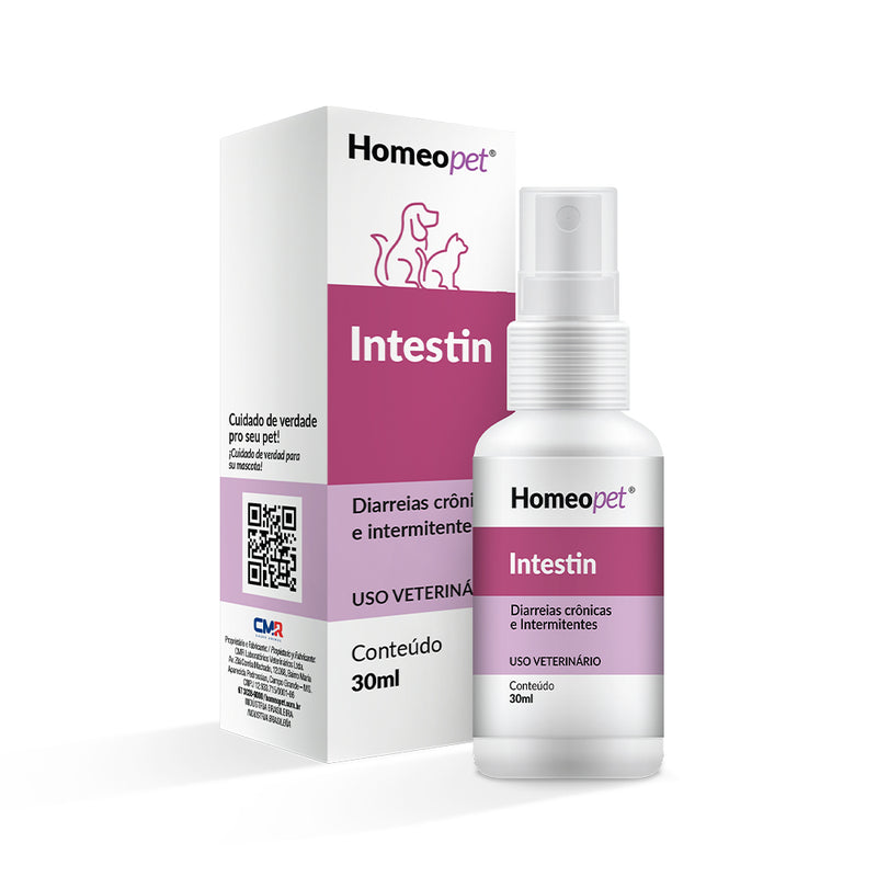 Sistema de Terapia Homeopet para Cães e Gatos Intestin 30ml