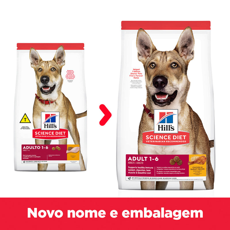 Ração Hill's Science Diet para Cães Adultos 6,8Kg