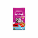 Ração Whiskas para Gatos Adultos Castrados Sabor Carne 10,1kg