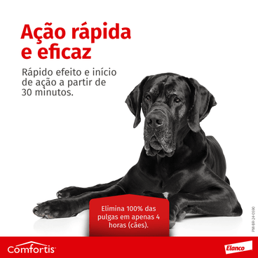 Antipulgas Comfortis 810 mg Cães de 18 a 27kg 1 comprimido