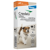 Antipulgas Credeli 225mg Cães 5,5 a 11kg 1 comprimido