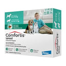 Antipulgas Comfortis 560 mg - Cães de 9 a 18Kg e Gatos de 5,4 a 11Kg 1 comprimido