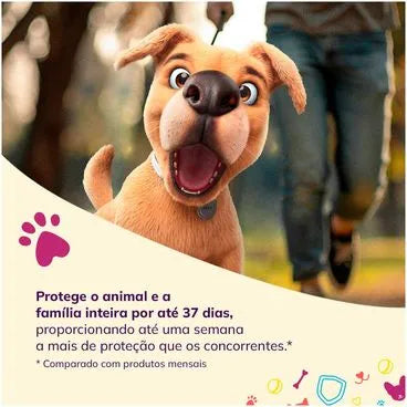 Defenza Antipulgas e Carrapatos para Cães de 20 a 40kg 1 comprimido