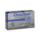 Doxitec 100mg Antibiótico para Cães e Gatos 16 comprimidos