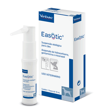 EasOtic Suspensão Otológica para Cães 10 ml