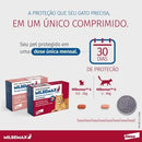 Vermífugo Milbemax G Gatos 0,5 a 2kg 2 Comprimidos