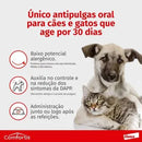 Antipulgas Comfortis 560 mg - Cães de 9 a 18Kg e Gatos de 5,4 a 11Kg 1 comprimido