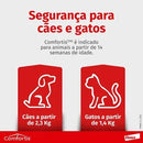 Antipulgas Comfortis 270 mg - Cães de 4,5 a 9Kg e Gatos de 2,8 a 5,4Kg 1 comprimido