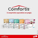 Antipulgas Comfortis 270 mg - Cães de 4,5 a 9Kg e Gatos de 2,8 a 5,4Kg 1 comprimido