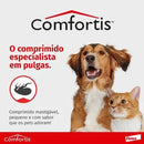 Antipulgas Comfortis 140 mg - Cães de 2,3 a 4,5Kg e Gatos de 1,4 a 2,8Kg 1 comprimido