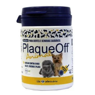 Plaque Off Animal Cães e Gatos Inovet 40g