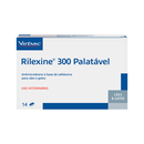 Rilexine 300mg Antimicrobiano para Cães e Gatos 14 comprimidos
