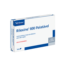 Rilexine 600mg Antimicrobiano para Cães e Gatos 14 comprimidos