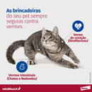 Vermífugo Milbemax G Gatos 2 a 8kg 2 Comprimidos